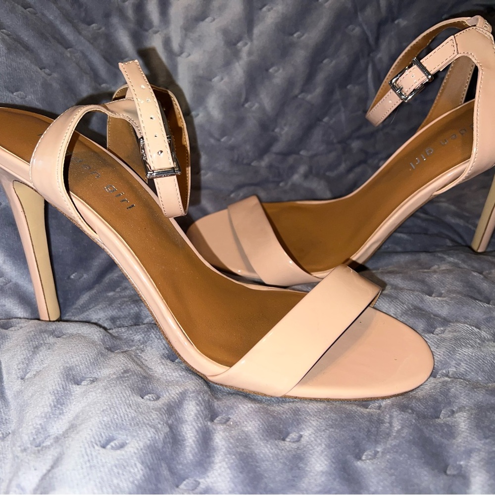 Madden girl light pink heels